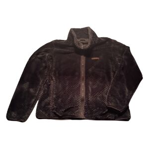 Mountain Lake Quilted Puffer Vest with Faux Fur Collar – Women’s XL